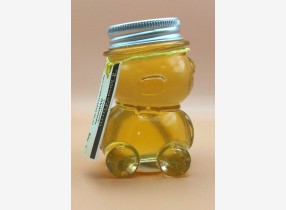 Termelői méz 100 g-os macis üvegben